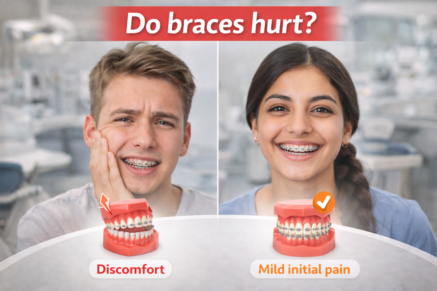 Do braces hurt
