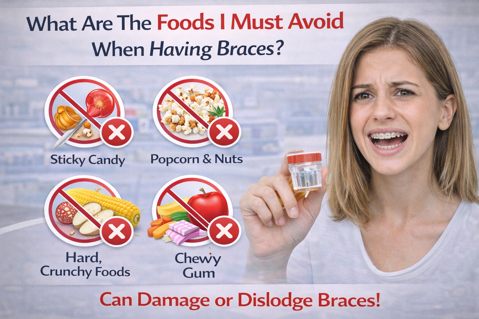 foods to avoid with braces