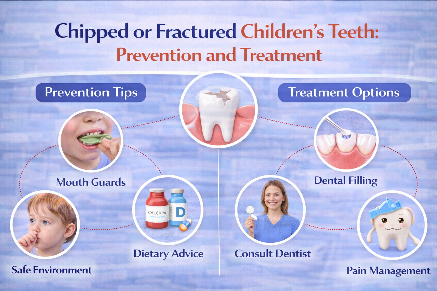 broken tooth in child treatment
