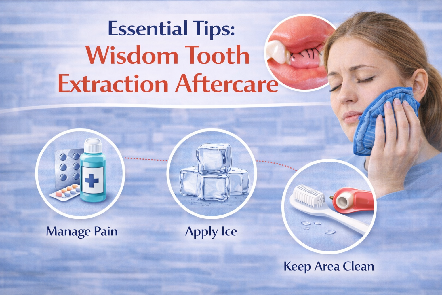 wisdom tooth extraction aftercare